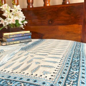 Flat Bedsheet Plain Handblock Double