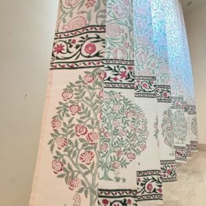Jharokha Curtains Handblock